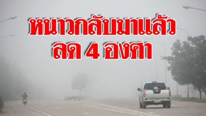 หนาวกลับมาแล้ว