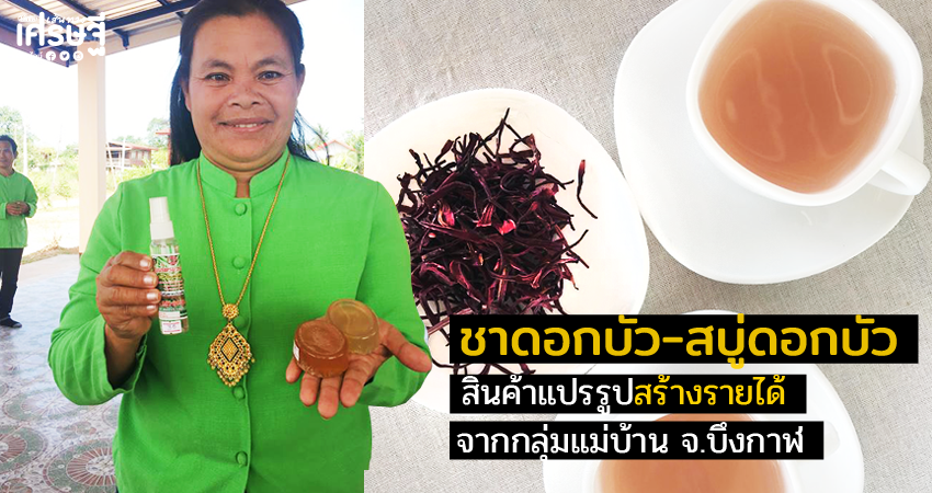 ชาดอกบัว-สบู่ดอกบัว
