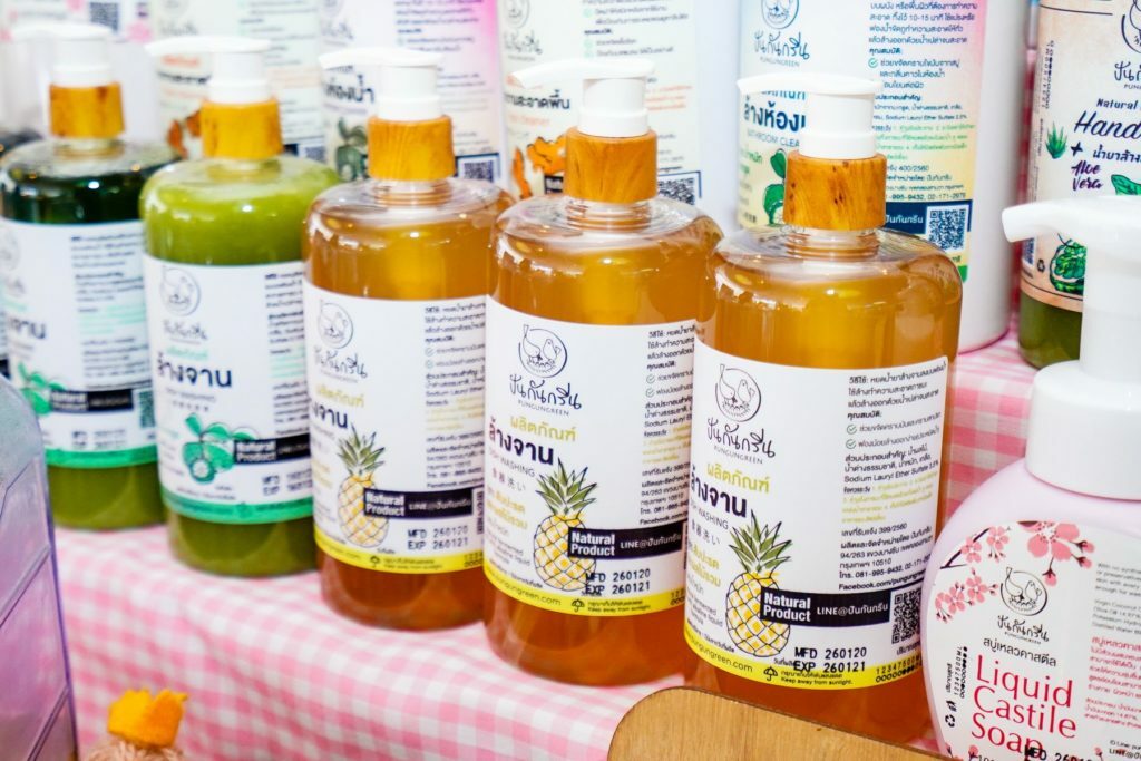 ‘ปันกันกรีน’ น้ำยาทำความสะอาดรักษ์โลกจากผัก-ผลไม้อินทรีย์