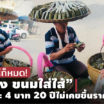 มีเท่าไหร่ก็หมด! “ลุงแดง ขนมใส่ไส้” ขายห่อละ 4 บาท 20 ปีไม่เคยขึ้นราคา