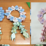 แชร์ไอเดีย! พวงมาลัยธนบัตร งานฝีมือเพิ่มมูลค่า ต้อนรับ วันแม่ 