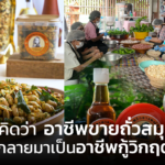 ถั่วสมุนไพร อาชีพกู้วิกฤต สู่สินค้าวิสาหกิจชุมชน ช่วยคนตกงานได้อีกเพียบ
