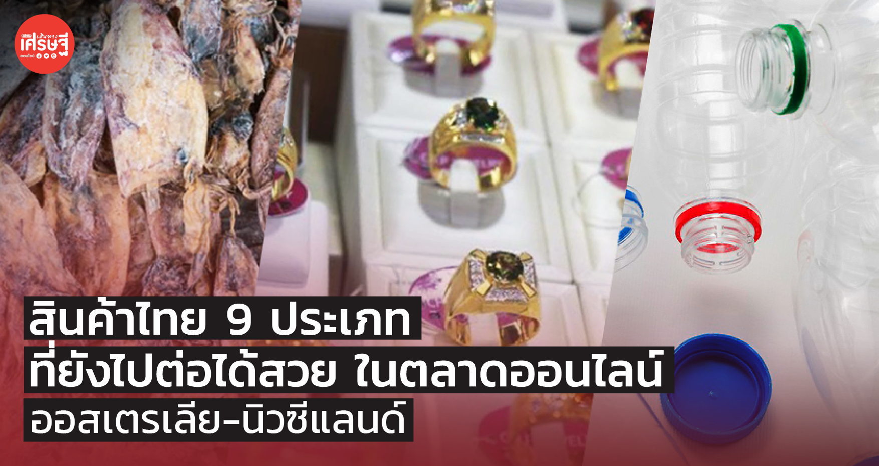 สินค้าไทย 9 ประเภท ที่ยังไปต่อได้สวย ในตลาดออนไลน์ ออสเตรเลีย-นิวซีแลนด์