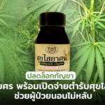 ปลดล็อกกัญชา อภัยภูเบศร พร้อมเปิดจ่ายตำรับศุขไสยาศน์ ช่วยผู้ป่วยนอนไม่หลับ
