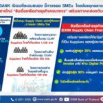 เอ็กซิม แบงก์ ชี้ทางรอด SMEs ไทย พร้อมเปิดบริการ “สินเชื่อเครือข่ายธุรกิจครบวงจร” 