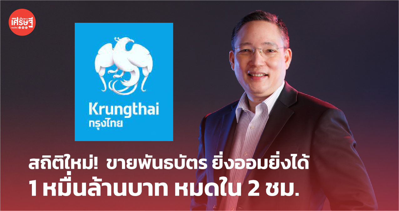 สถิติใหม่! กรุงไทย ขายพันธบัตร ยิ่งออมยิ่งได้บนวอลเล็ต สบม. 1 หมื่นล้านบาท หมดใน 2 ชม.