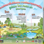 การพัฒนาพื้นที่ต้นแบบ ในรูปแบบ โคก หนอง นา