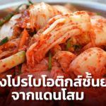 กิมจิ สูตรหมอประพจน์ แหล่งโปรไบโอติกส์ ชั้นยอดจากแดนโสม