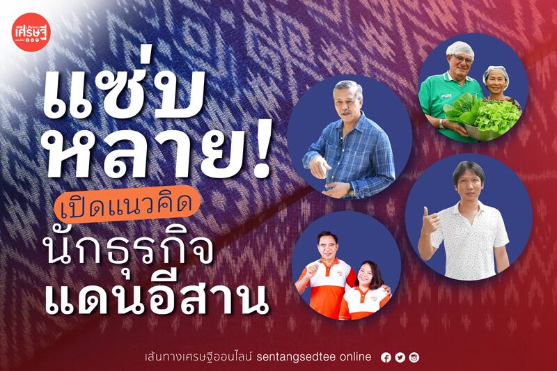 แซ่บหลาย! เปิดแนวคิด นักธุรกิจแดนอีสาน ปั้นแบรนด์จนปังติดตลาด 