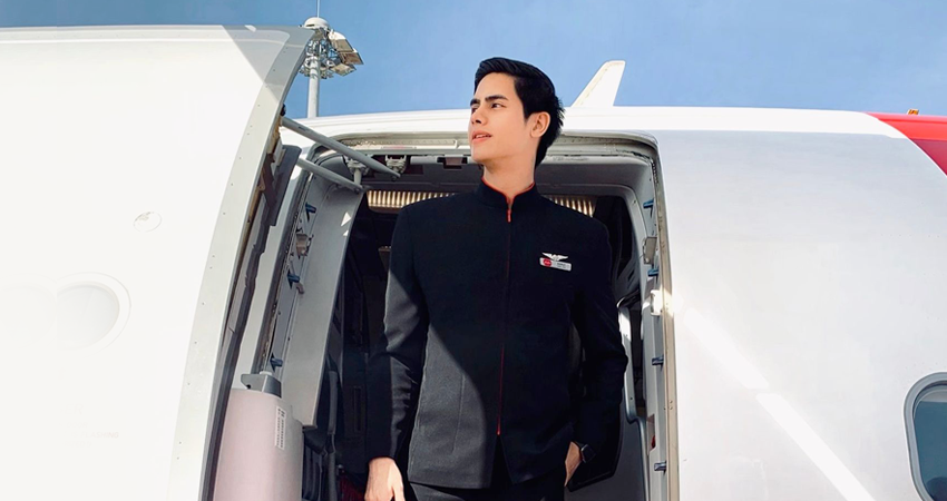 สจ๊วตหนุ่ม แอร์เอเชีย ขอบคุณสายการบิน ที่มีนโยบายไม่ปลดพนักงานออก