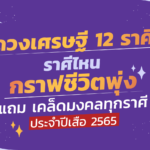 ดวงเศรษฐี 12 ราศี ประจำปีเสือ 2565 ราศีไหนยืนหนึ่งเรื่องความเฮง! แถมเคล็ดมงคลทุกราศี