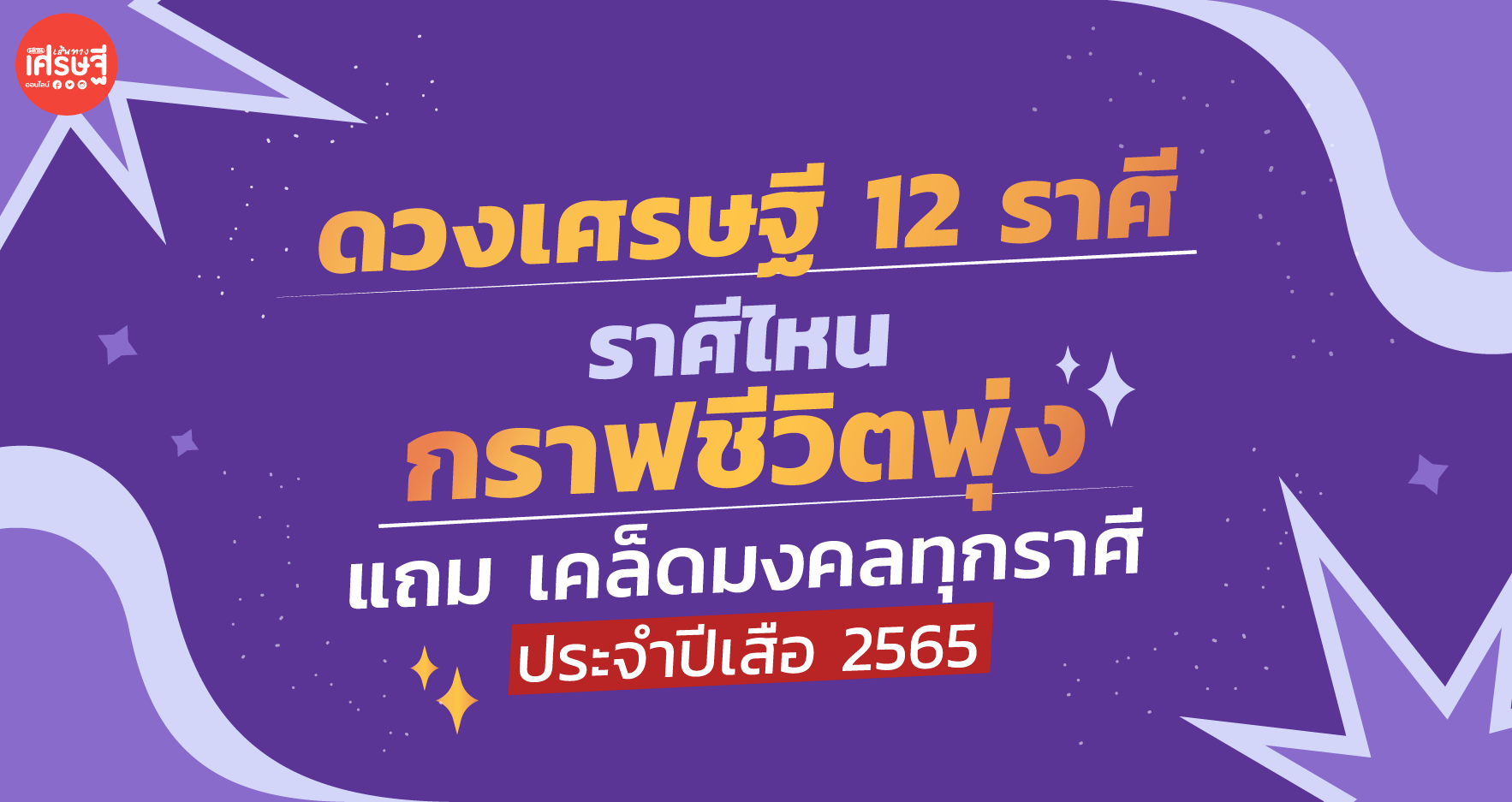 ดวงเศรษฐี 12 ราศี ประจำปีเสือ 2565 ราศีไหนยืนหนึ่งเรื่องความเฮง! แถมเคล็ดมงคลทุกราศี