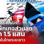 ตลาดรถอีวี คึกคัก! เปิดแพ็กเกจส่วนลดสูงสุด 1.5 แสน หนุนผลิตในไทยระยะยาว