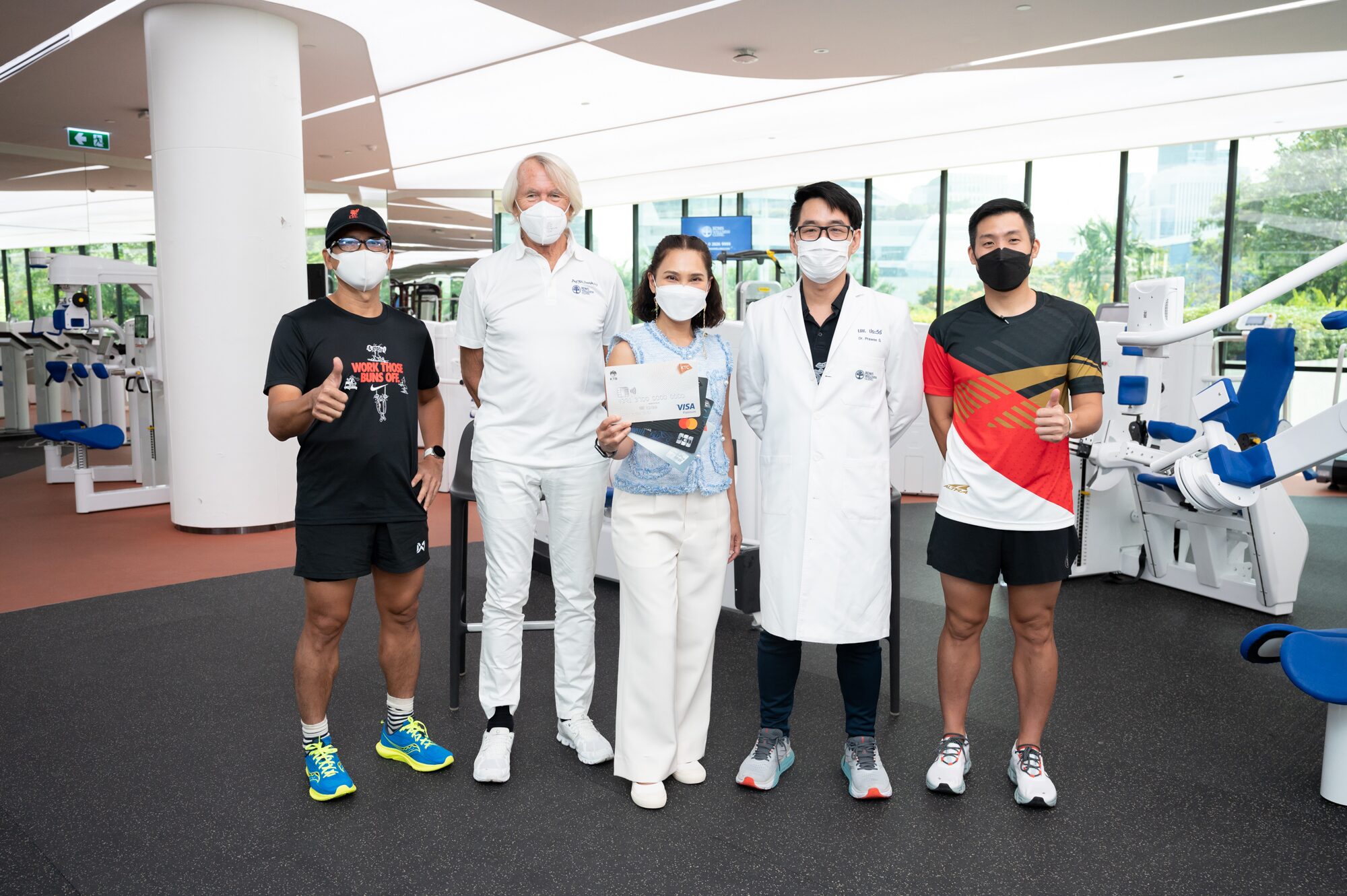 รับเทรนด์สุขภาพ! เคทีซี-บีดีเอ็มเอส เปิดตัว David Gym Solution เครื่องมือออกกำลังกาย