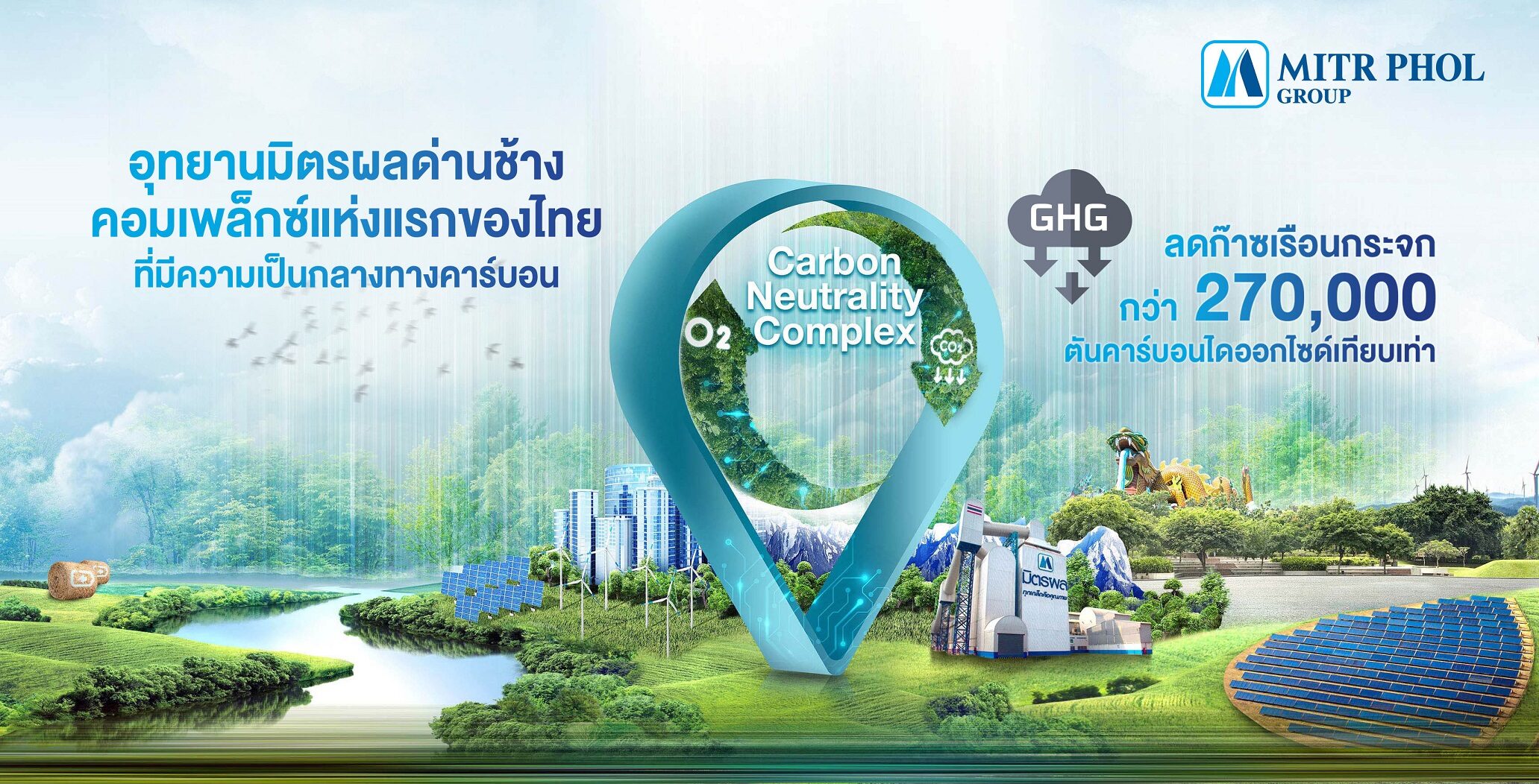 มิตรผล ชูความสำเร็จแรกบนเส้นทางสู่ Net Zero