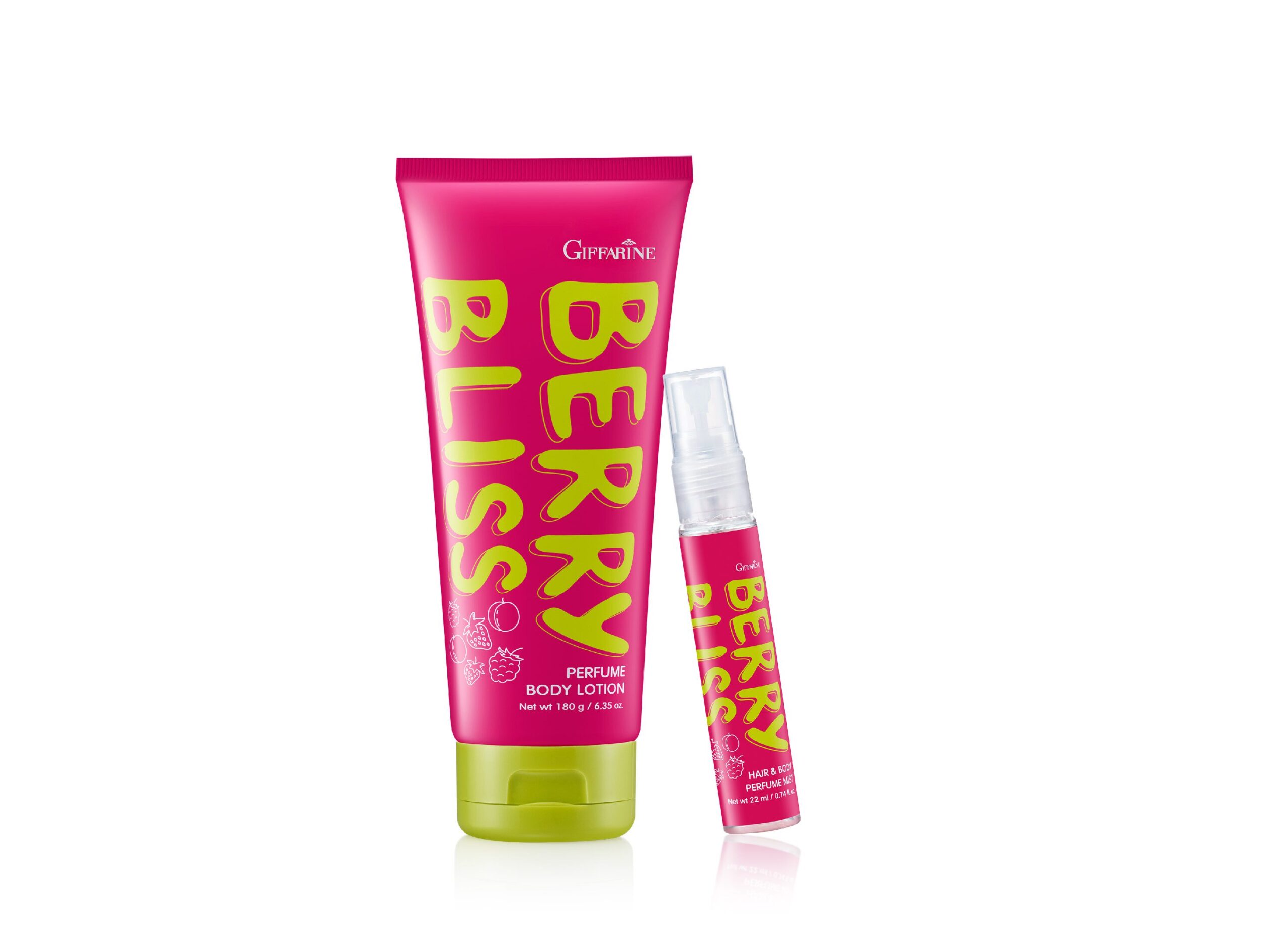 กิฟฟารีน ส่งความหอม "Giffarine Berry Bliss" บอดี้โลชั่นบำรุงผิวกาย และสเปรย์น้ำหอม เจาะกลุ่มวัยรุ่น