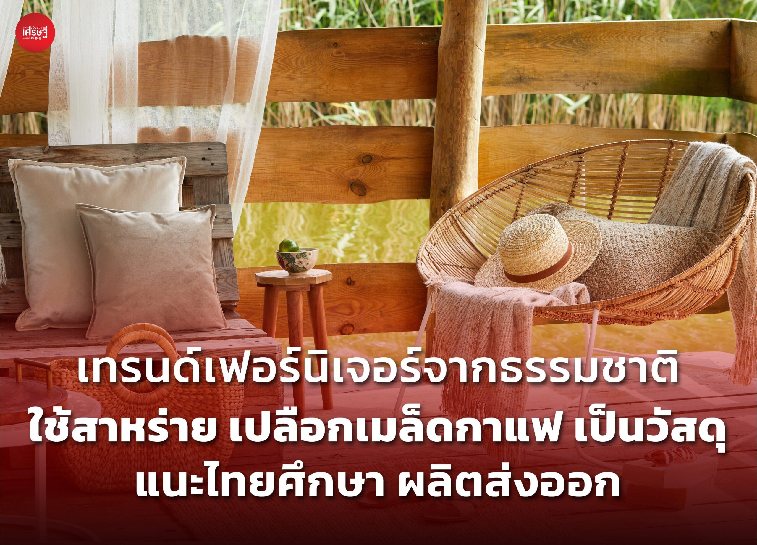 เทรนด์เฟอร์นิเจอร์จากธรรมชาติ