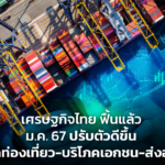 เศรษฐกิจไทย ฟื้นแล้ว ม.ค. 67 ปรับตัวดีขึ้น จากท่องเที่ยว-บริโภคเอกชน-ส่งออก 