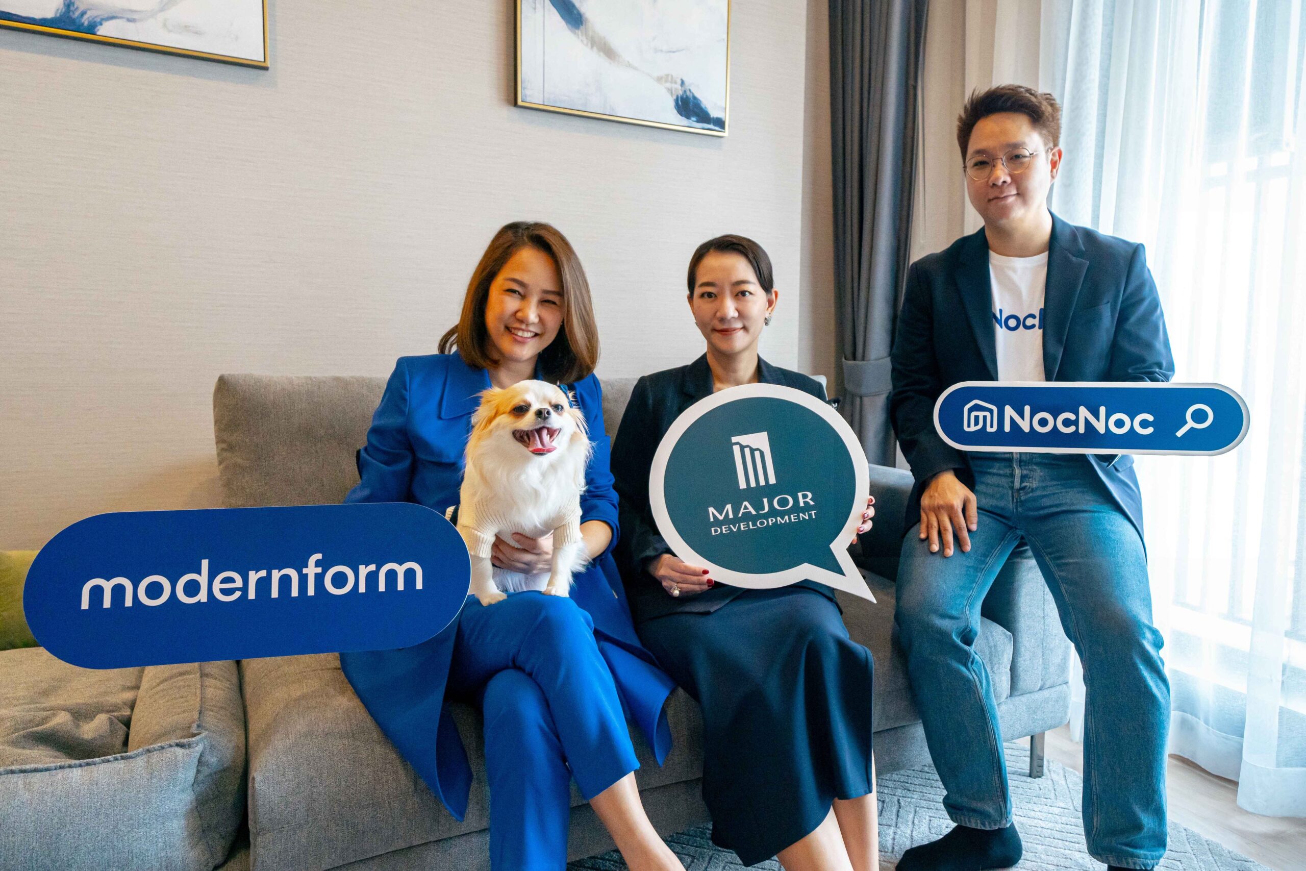 เมเจอร์ ดีเวลลอปเม้นท์ ย้ำจุดยืน Pet Family Residences ผนึก 2 แบรนด์แกร่ง โมเดอร์นฟอร์ม และ NocNoc