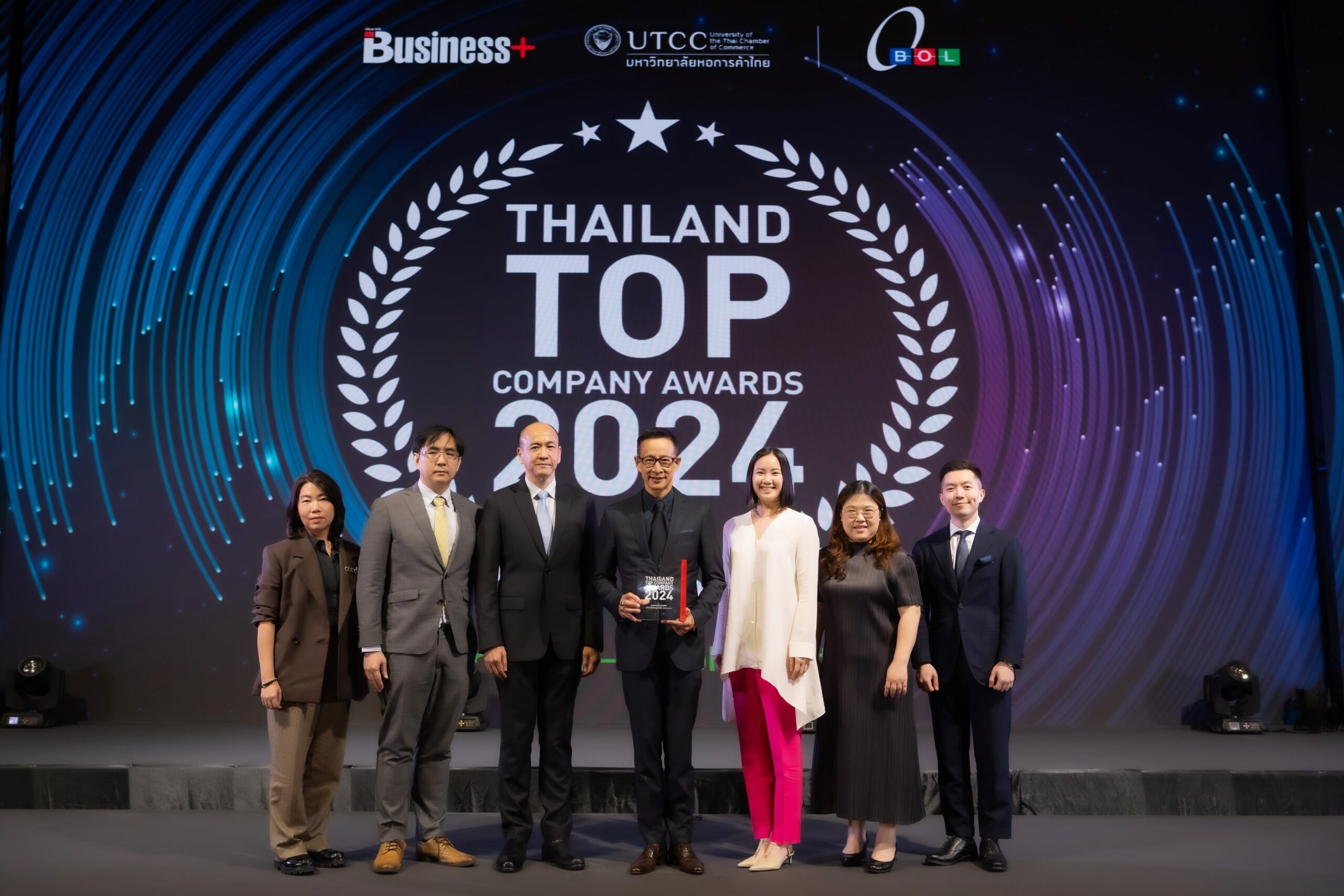 เมืองไทยประกันชีวิต รับรางวัลสุดยอดองค์กรธุรกิจไทย “THAILAND TOP COMPANY AWARDS 2024” ต่อเนื่องปีที่ 6