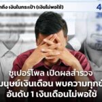 ซูเปอร์โพล เปิดผลสำรวจ มนุษย์เงินเดือน พบความทุกข์ อันดับ 1 เงินเดือนไม่พอใช้