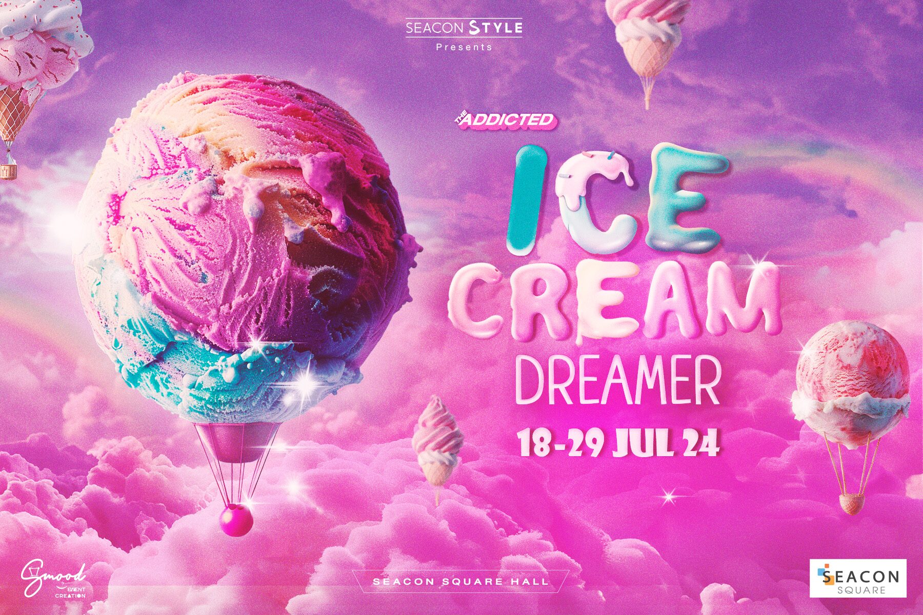 ซีคอนสแควร์ เปิดจินตนาการแห่งโลกไอศกรีม กับงาน Ice Cream Dreamer