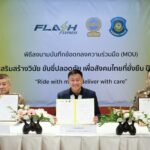 แฟลช เอ็กซ์เพรส จับมือพันธมิตร เดินหน้าโครงการขับขี่ปลอดภัยฯ ต่อเนื่องปีที่ 5