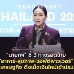 “นายกฯ” ชี้ 3 ทางรอดไทย “อาหาร-สุขภาพ-ซอฟต์พาวเวอร์” ดันเศรษฐกิจ ดึงเม็ดเงินใหม่เข้าประเทศ