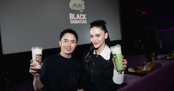 "Nose Tea" เปิดสาขาใหม่ Black Signature ที่เซ็นทรัล พาร์ค