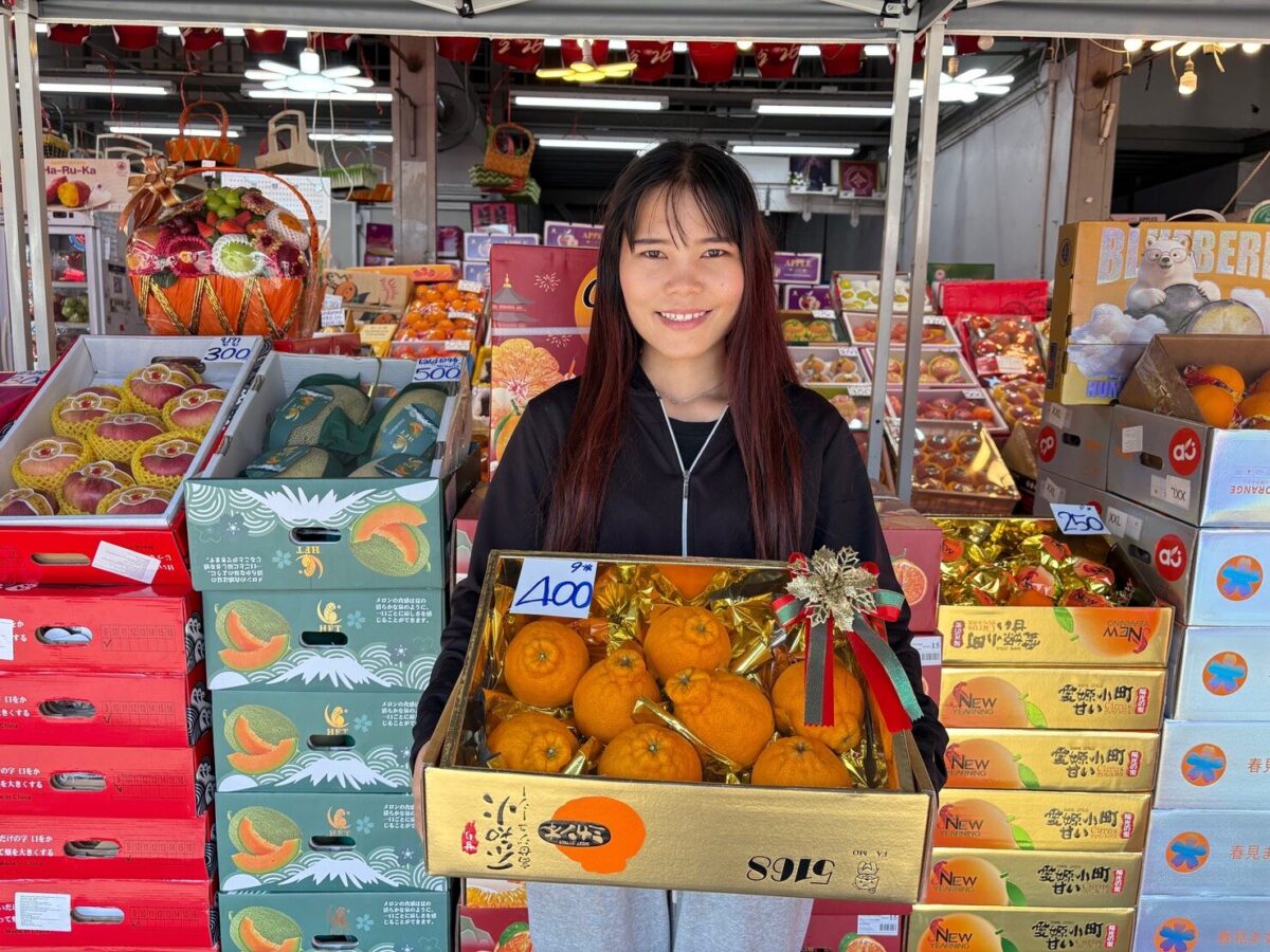 ตลาดสี่มุมเมือง เปิดอาณาจักรผลไม้ไหว้ตรุษจีน เน้นคุณภาพ จากแหล่งปลูกชั้นนำทั้งในและต่างประเทศ