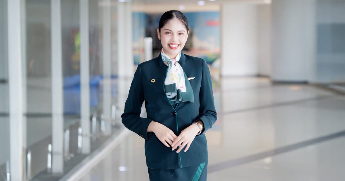 “เป้าหมายชัด ตั้งแต่วันแรกที่เลือกเรียน” นักศึกษาธุรกิจการบินฯ ม.รังสิต กับเส้นทางสู่ฝันพนักงานต้อนรับบนเครื่องบิน