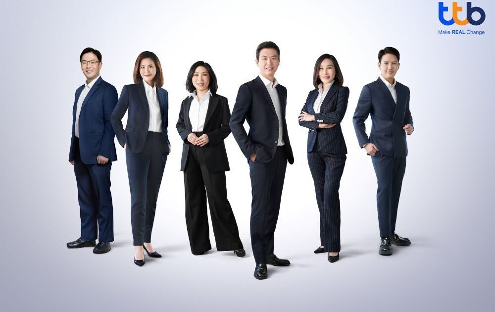 ทีทีบี เปิดตัว 6 ผู้บริหารรุ่นใหม่ เสริมแกร่งทุกมิติ