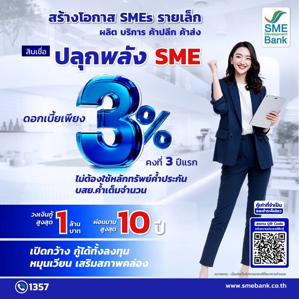 สินเชื่อ ปลุกพลัง SME