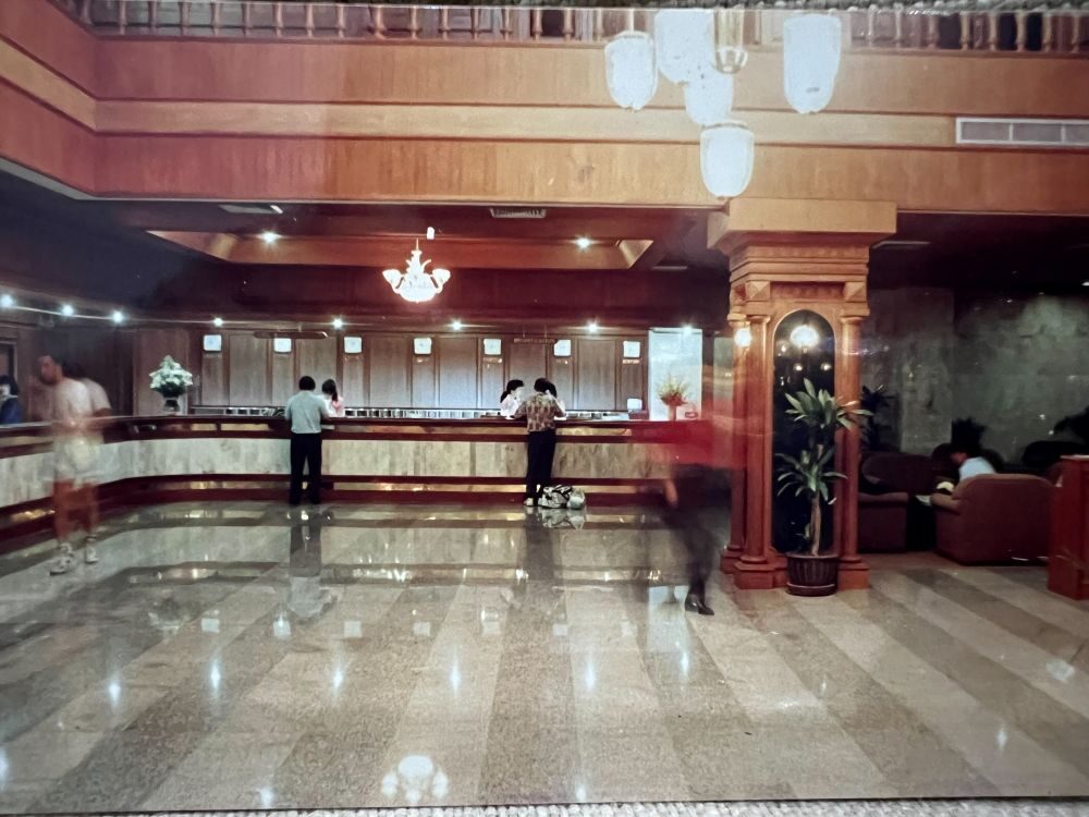 บริเวณล็อบบี้โรงแรมอลิซาเบธ