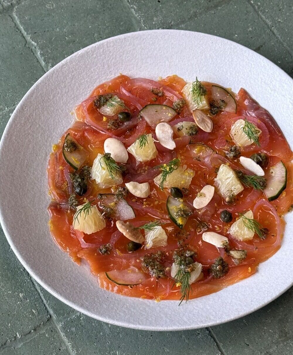 Salmon Carpaccio