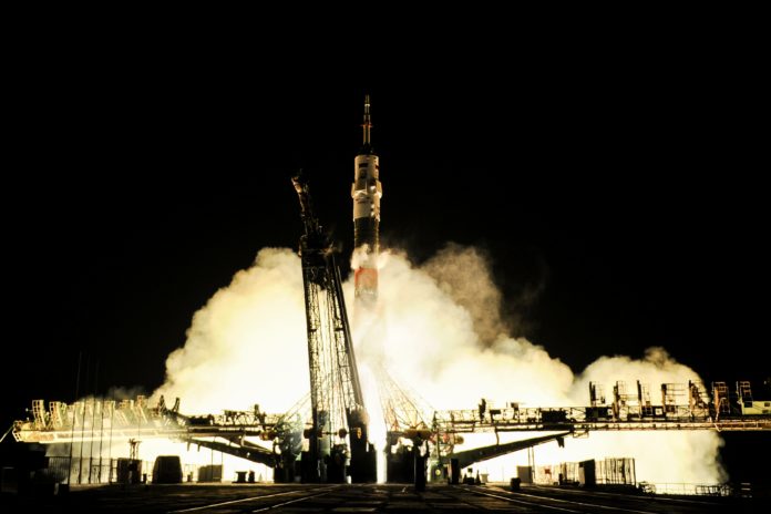 Russia's Soyuz MS-03 spacecraft / AFP PHOTO / Kirill KUDRYAVTSEV
