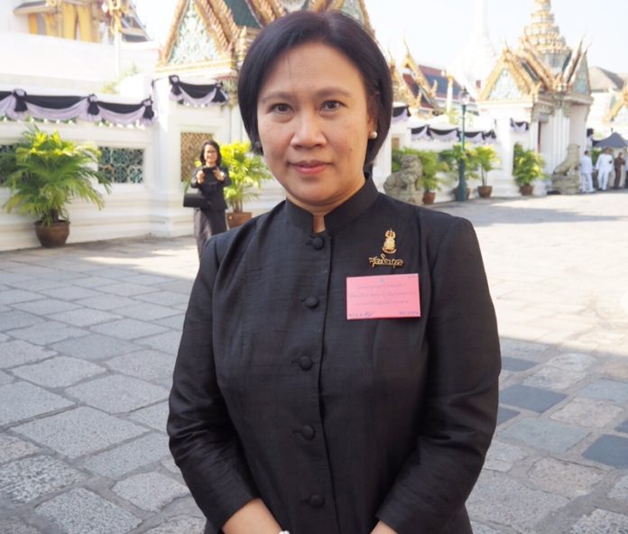 นางชามานันท์ สุจริตกุล สมาชิกราชินีกุลสุจริตกุล