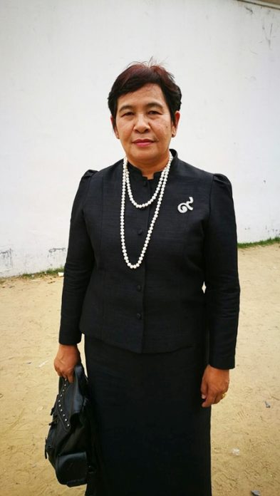 นางวิไลวรรณ จันทร์มัด เจ้าหน้าที่สำนักงานชลประทาน จ.ตรัง 