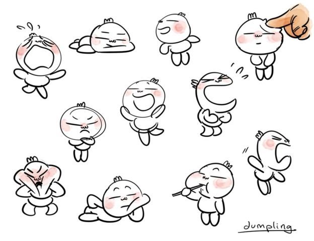 ภาพวาดของเปาโดยฝีมือของโดมี ฉี
