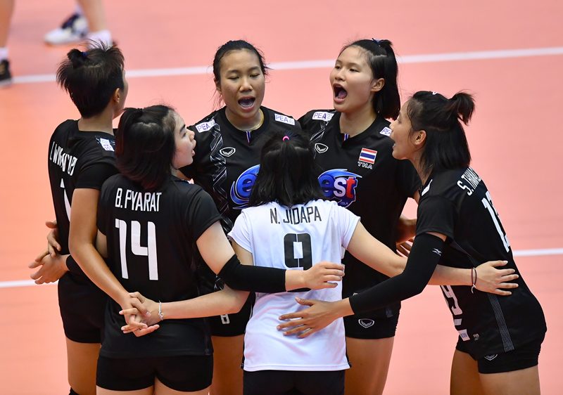 ตบสาวไทยยู19 