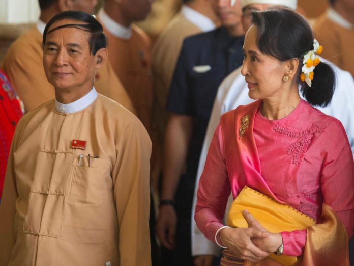 ประธานาธิบดีพม่า 