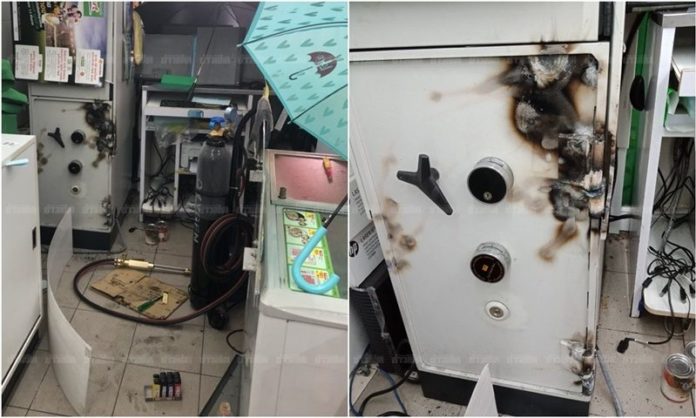 จับหนุ่ม ป.โทนิติศาสตร์ เลียนแบบหนังดัง ปีนฝ้าใช้แก๊สเจาะตู้เอทีเอ็ม