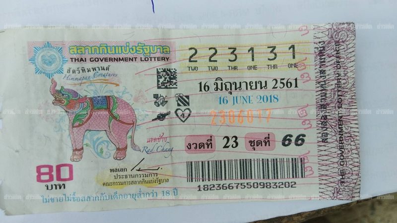 ถูกหวย