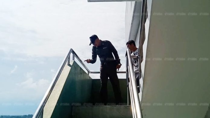 จุดเกิดเหตุที่แม่ชีโฉมยากระโดดลงไป