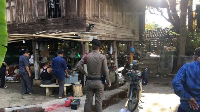 โรงงานดอกไม้ไฟระเบิด เจ้าหน้าที่ตำรวจเข้าตวรจสอบที่เกิดเหตุ