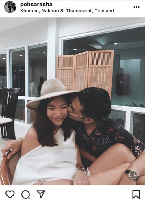 'เนม ปราการ' ลงรูปคู่ 'ป้อ สารชา' ฉลองครบรอบ 8 เดือน พร้อมมีชีวิตคู่