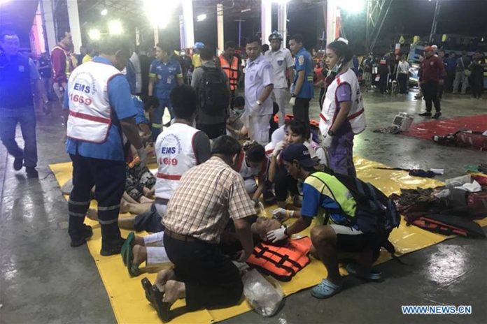 สื่อจีนเผย 56 ชีวิตยังคงสูญหาย หลังเรือล่มทะเลไทย 2 ลำรวดในวันเดียว