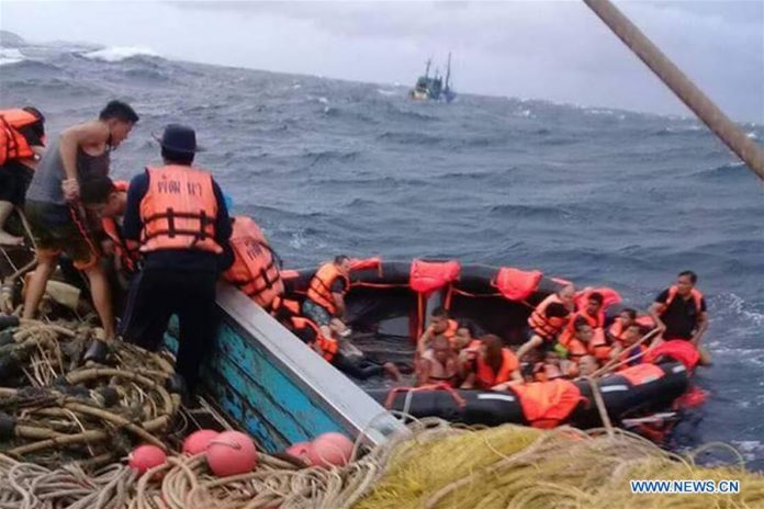 สื่อจีนเผย 56 ชีวิตยังคงสูญหาย หลังเรือล่มทะเลไทย 2 ลำรวดในวันเดียว