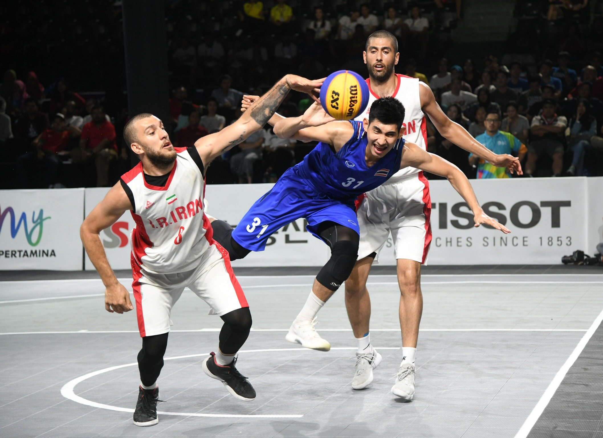 บาส 3x3 สุดเจ๋งโค่น ไต้หวัน ช่วงต่อเวลา ซิวทองแดงแรก เอเชี่ยนเกมส์ รอบ 52 ปี บาส 3X3 สุดเจ๋งโค่น ไต้หวัน ช่วงต่อเวลา ซิวทองแดงแรก เอเชี่ยนเกมส์ รอบ 52 ปี