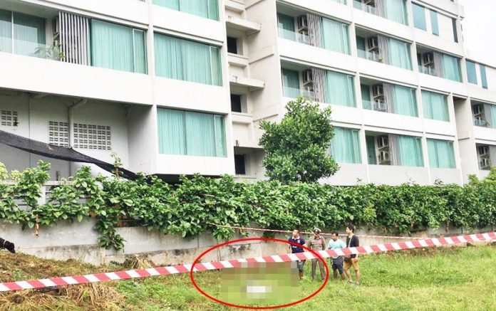 หนุ่มเครียดกระโดดชั้น 6 โรงแรมหรูย่านศรีราชาดับ